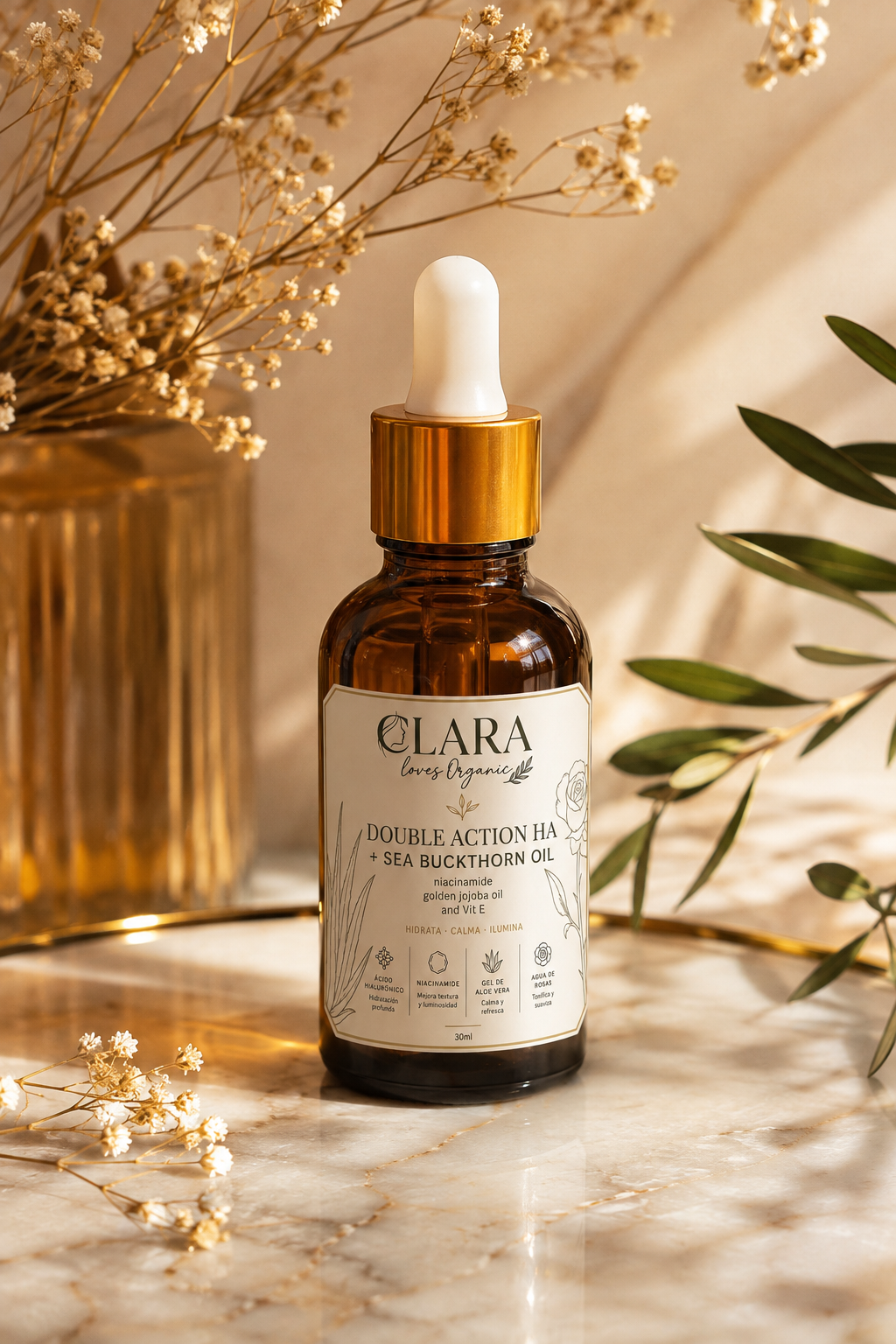 Double Action HA + Sea Buckthorn Oil