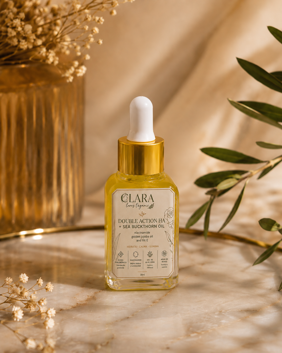Double Action HA + Sea Buckthorn Oil