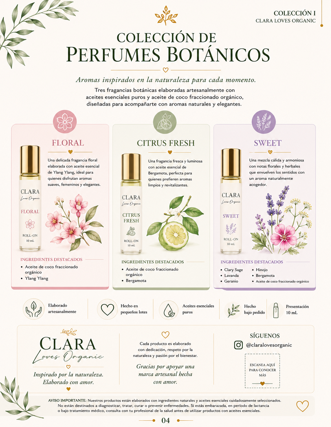 Perfumes Botánicos